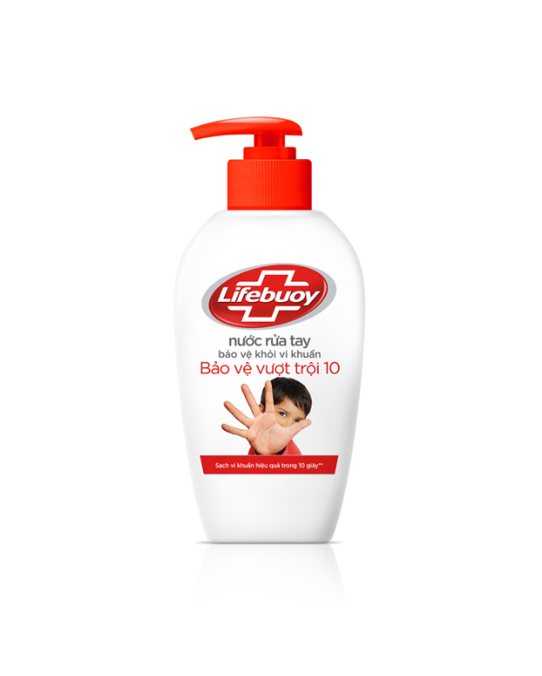 유니레버 라이브 포이 핸드워시 180ml LIFEBUOY Nuoc rua tay chai