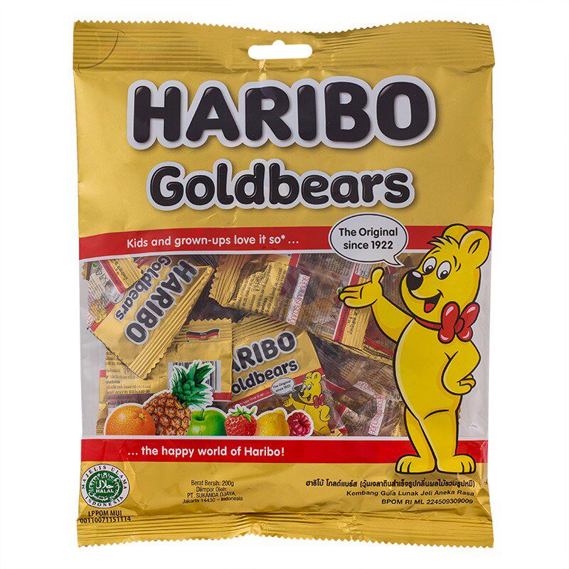 독일 하리보 골드 베어스(터키) 200g Haribo Goldbears