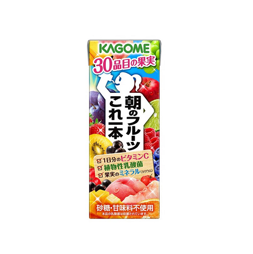 일본 카고메 아침 과일 200ml KAGOME Nuoc ep hon hop 30 loai trai cay