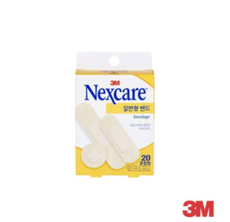 3M 넥스케어 일반형 밴드 혼합형 20매 3M Bang ca nhan tong hop 20 cai