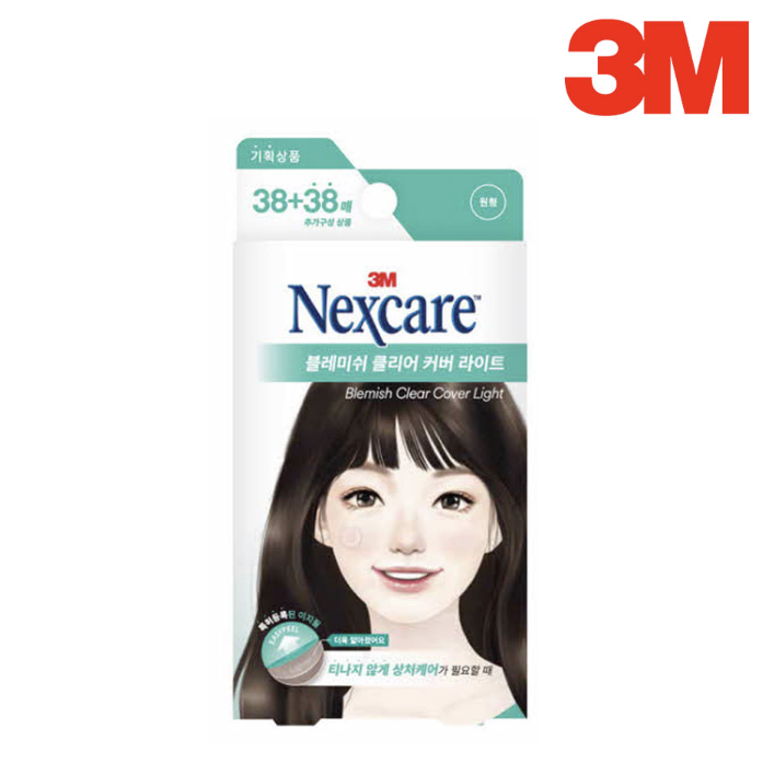 3M 블레미쉬 클리어 커버 라이트 32피스 Phim dan mun thao de dang 32pc