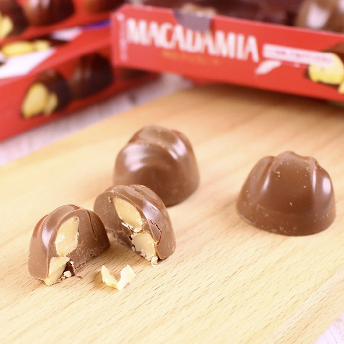 일본 메이지 마카다미아 초콜릿 64g MEIJI Keo socola macadamia