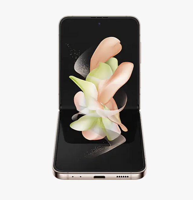 갤럭시 Z FLIP4 5G 128GB 핑크 골드 - 주문 완료 후 1~2일 후 배송 됩니다.