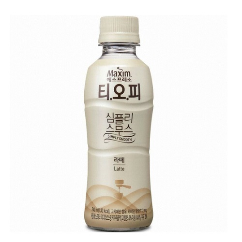 동서 티오피 심플리 스무스 라떼 240ml DONGSUH SIMPLY SMOOTH Ca phe Latte