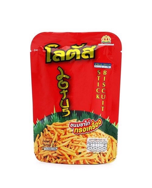 태국 로터스 스틱 비스킷 오리지널 25G LOTUS Banh que truyen thong