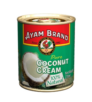 말레이시 아얌 브랜드 코코넛 크림 270ml AYAM BRAND Nuoc cot dua nguyen chat