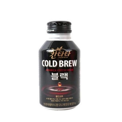 롯데칠성 칸타타 콜드브루 블랙 275ML LOTTE Ca phe cantata cold brew den