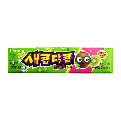 크라운 새콤달콤 키위 29G CROWN Keo deo kiwi