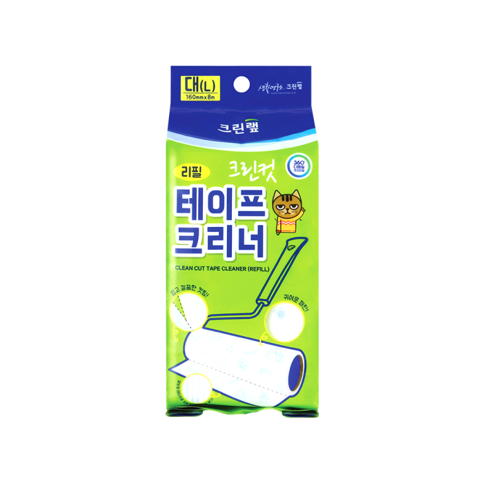 크린 테이프크리너 리필 대 (롤지2P) Refill Cay lan bui quan ao co dai 2pcs