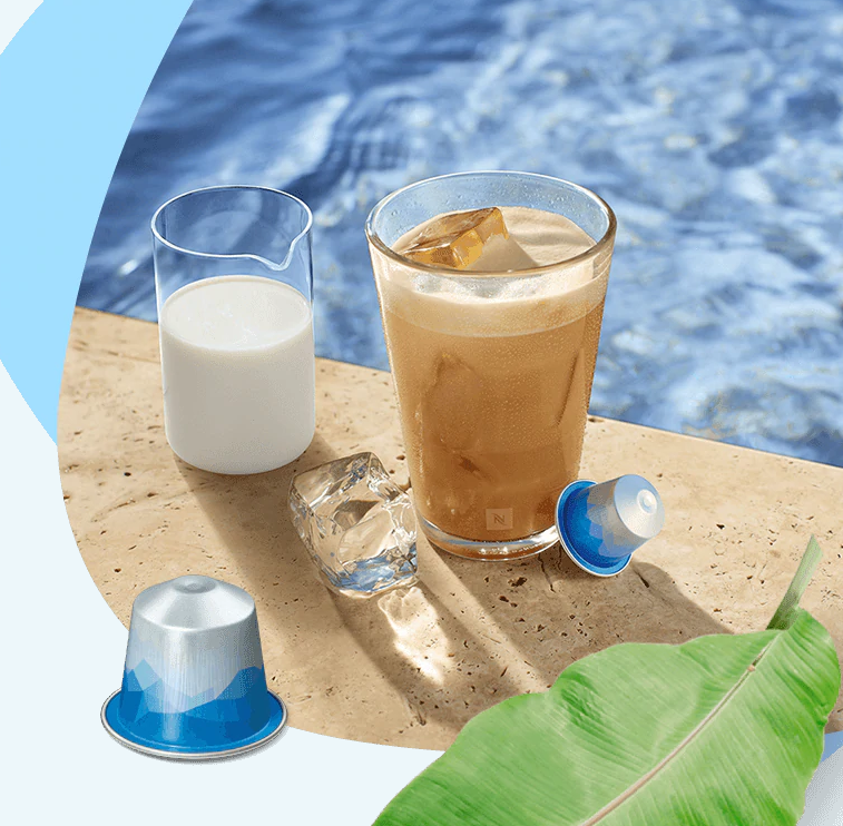 스위스 네스프레소 바리스타 크리에이션 아이스 프레도 인텐소 4.8g*10개입 NESPRESSO Ca phe may Barista Creations Ice Freddo Intenso