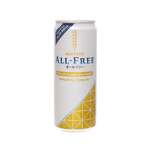산토리 올프리 음료수 330ML Suntory Nuoc giai khat vi lua mach