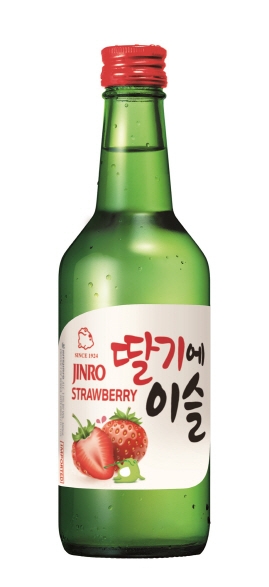 하이트진로 딸기에 이슬 360ml HITEJINRO Chamisul dau