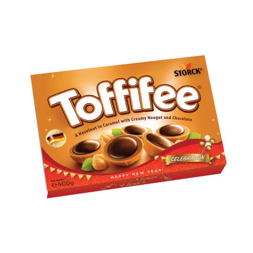 토피피 캐러멜 헤이즐넛 초콜릿 캔디 400G Toffifee Keo socola caramel hat de