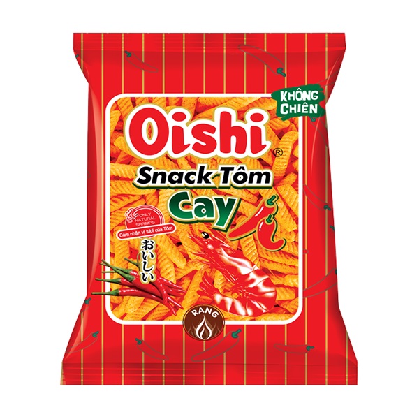 오이시 매운새우깡 40G OISHI Snack Tom cay
