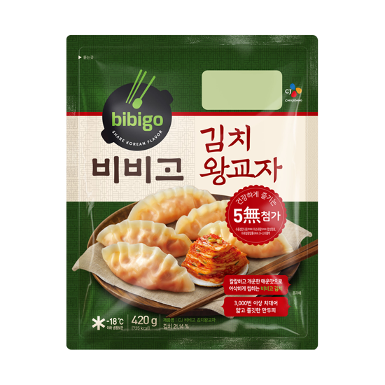 CJ 비비고 왕교자 김치 420g BBG Banh xep Kim Chi