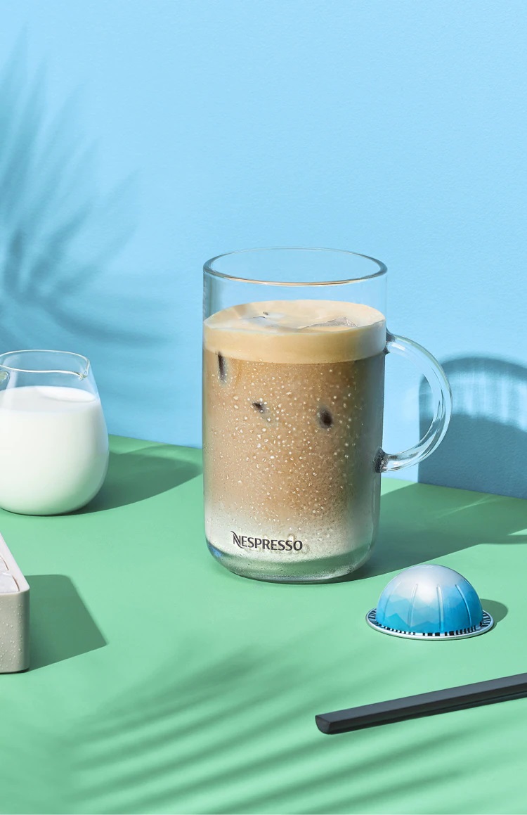 스위스 네스프레소 버츄오 아이스 레제로 10g*10개입 NESPRESSO Ca phe may Barista Creations Ice Leggero