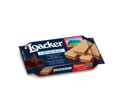 이탈리아 로아커 클래식 크림 카카오 45g LOACKER.C Banh xop nhan socola