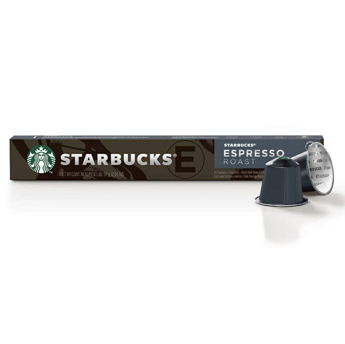 스위스 네스프레소 스타벅스 에스프레소 로스트 5.7g*10개입 NESTLE Nespresso Ca phe may starbucks espresso roast