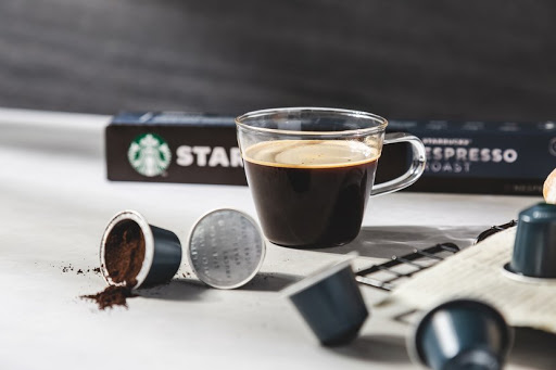 스위스 네스프레소 스타벅스 에스프레소 로스트 5.7g*10개입 NESTLE Nespresso Ca phe may starbucks espresso roast