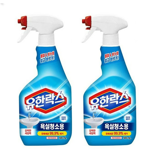 유한락스 욕실청소 500ML*2 Nuoc tay ve sinh nha tam