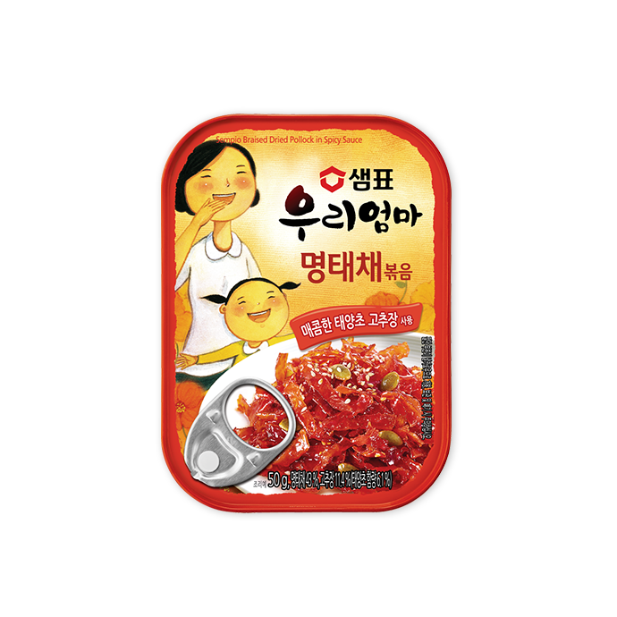 샘표 우리엄마 명태채 볶음 50g SEMPIO Ca po lac rim an lien