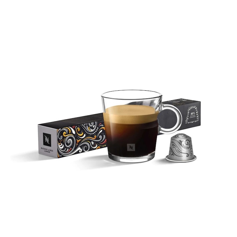 스위스 네스프레소 월드 익스플로레이션 부에노스아이레스 룽고 5.6G*10개입 NESTLE Nespresso Ca phe may World Explorations Buenos Aires Lungo