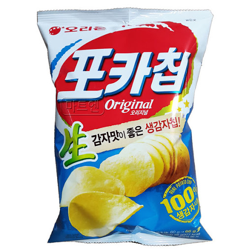 오리온 포카칩오리지널 66G ORION Snack khoai tay duong original