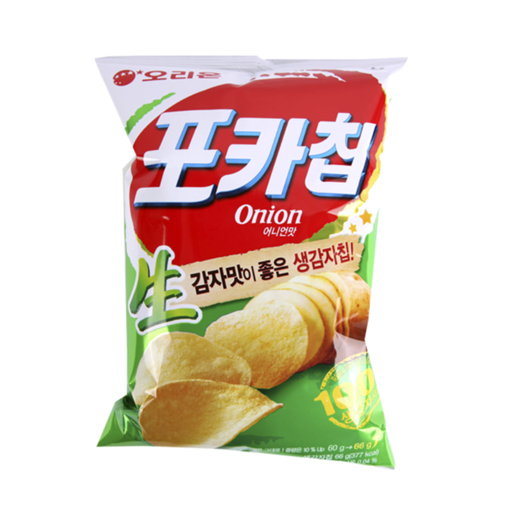 오리온 포카칩어니언 66G ORION Snack khoai tay hanh tay
