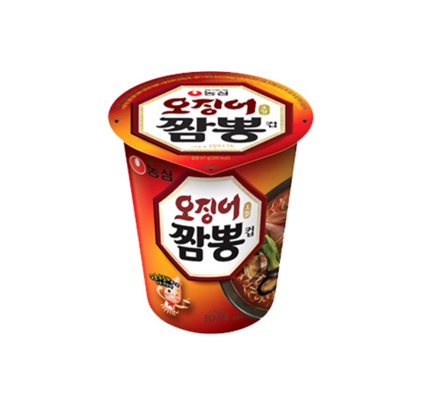 농심 오징어 짬뽕 컵 67g NONGSHIM My jjambbong muc coc