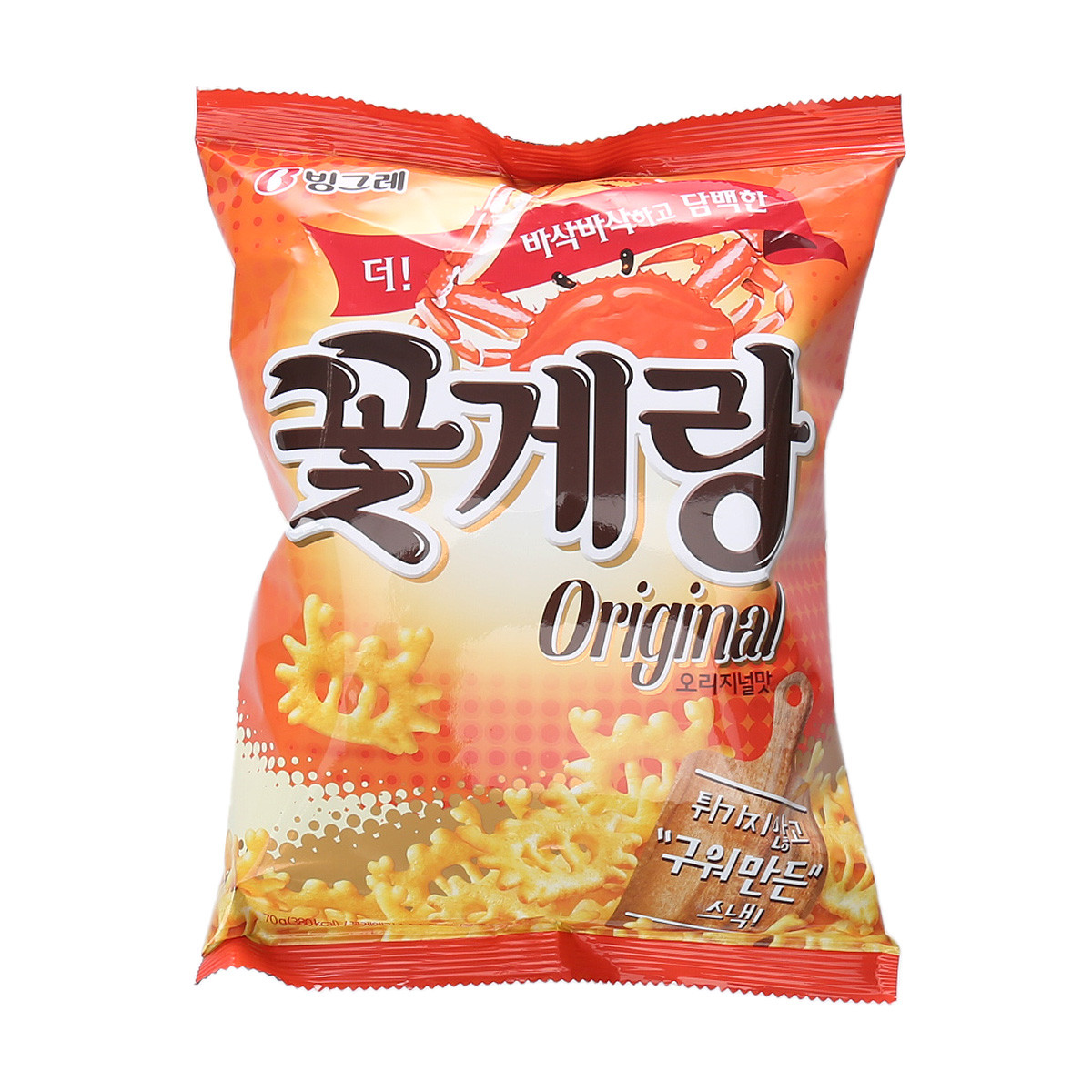 빙그레 꽃게랑 70G BINGGRAE Snack cua