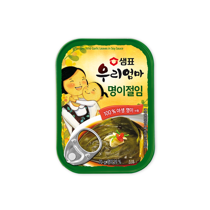 샘표 우리엄마 명이절임 70g SEMPIO La Myeong-I