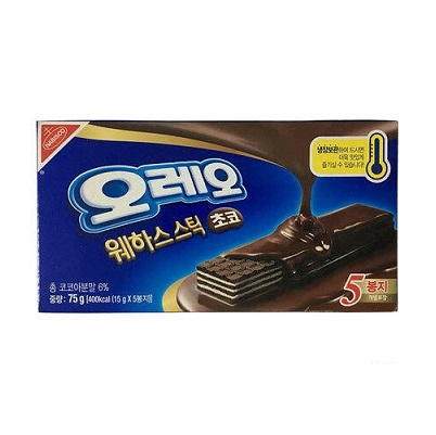 동서 오레오 웨하스 스틱 초코 75G DS Banh xop Oreo socola