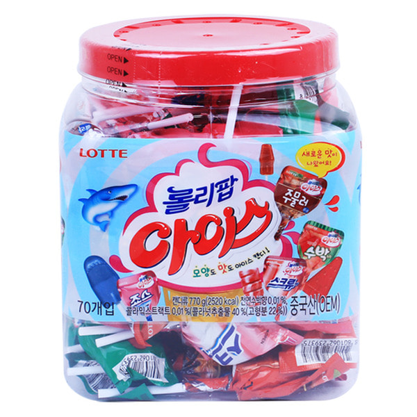 롯데 롤리팝아이스 11G LOTTE Keo mut