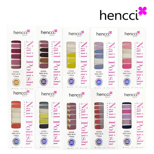 핸찌네일폴리시 네일 8*2개입 Hencci Mong tay dan