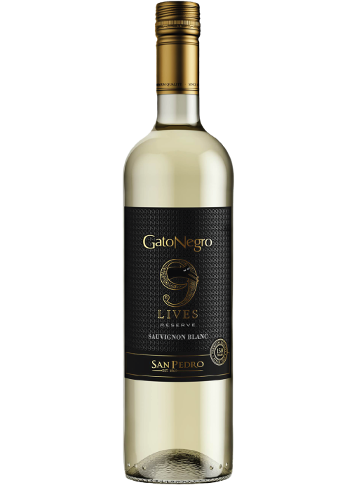 가또 네그로 9 라이브스 리저브 소비뇽 블랑 Ruou vang trang Gato Negro 9 Lives Sauvignon Blanc