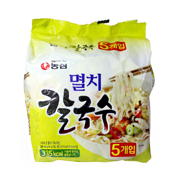 농심 멸치 칼국수 98g NONGSHIM My kalguksu ca com goi