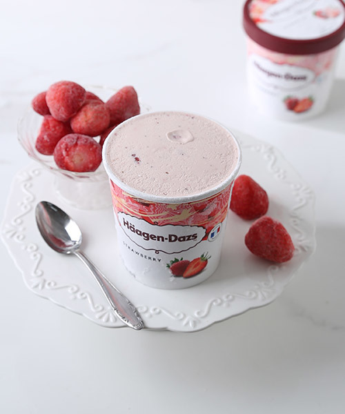 프랑스 하겐다즈 딸기 473ml HAAGEN-DAZS Kem dau hop