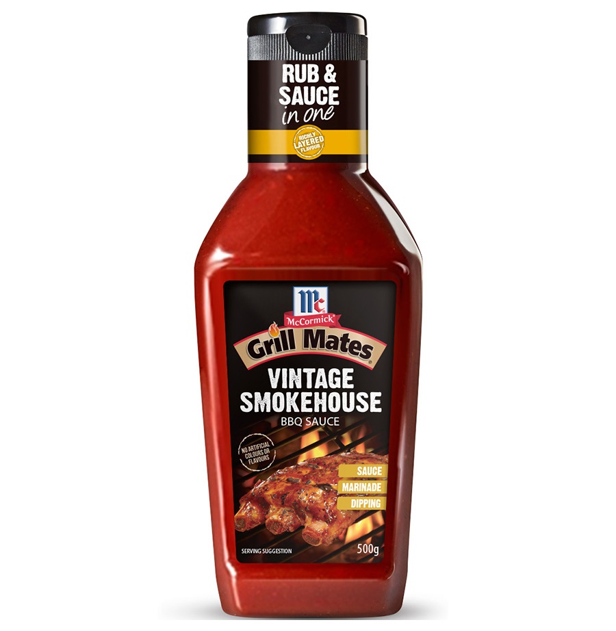 맥코믹 BBQ 소스 빈티지 스모크 하우스 500G MCCORMICK Sot uop bbq vi khoi