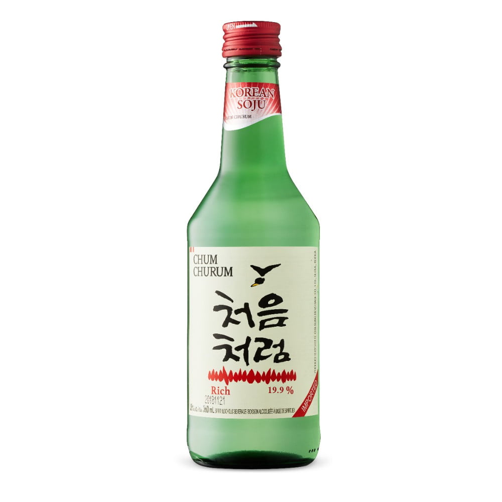 롯데 처음처럼 소주 19.9% 360ml LOTTE Chumchurum Rich