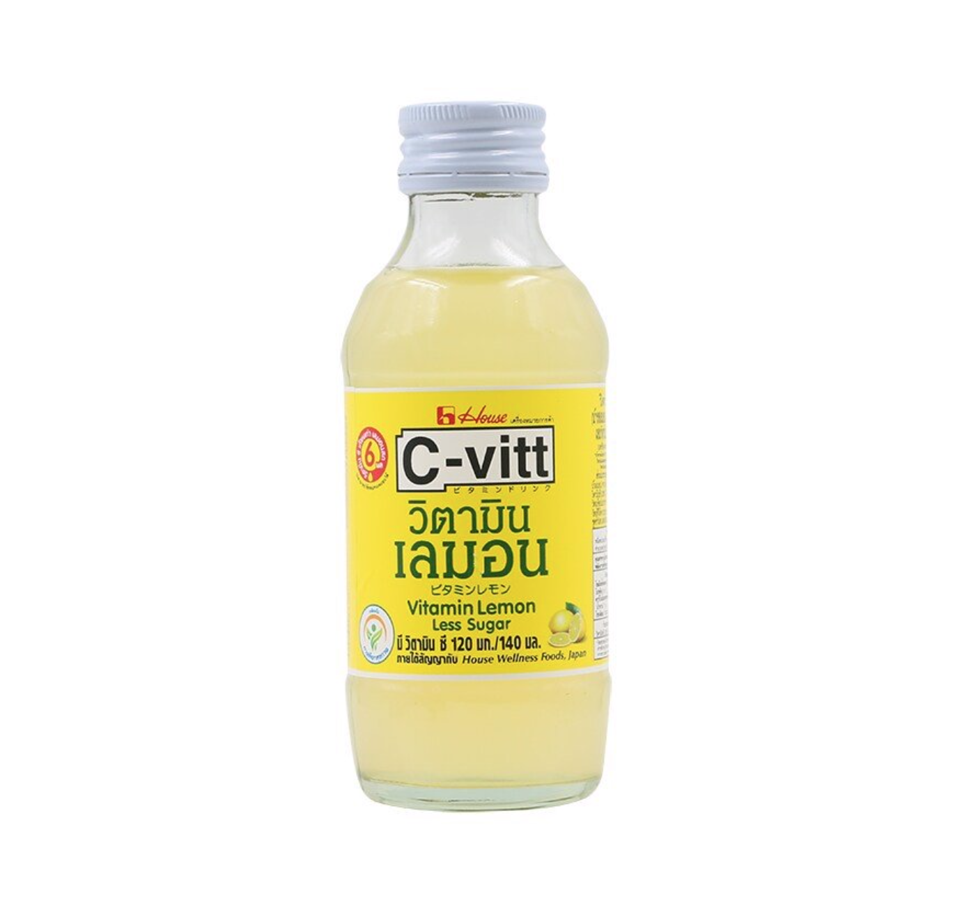 태국 하우스 비타민 C 레몬 주스 140ml C-VITT Nuoc chanh vitamin c
