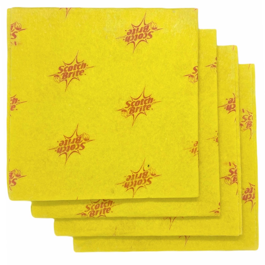 3M 스카치브라이트 다용도 행주 (34*35) 3+1 Khan lau da dung 34x35cm goi 3+1