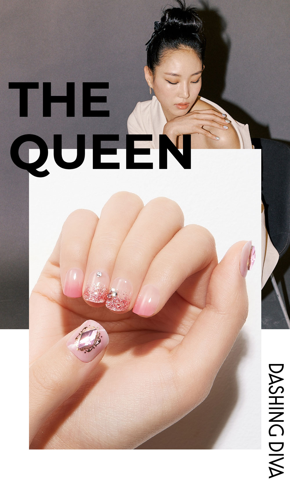 데싱디바 매직프레스 네일 - 마이 샬롯 DASHINGDIVA Bo dan mong tay My Charlotte