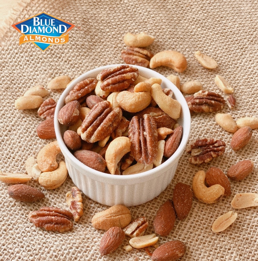 블루 다이아몬드 고급 견과류 BLUE DIAMOND Hon hop hat rang cao cap