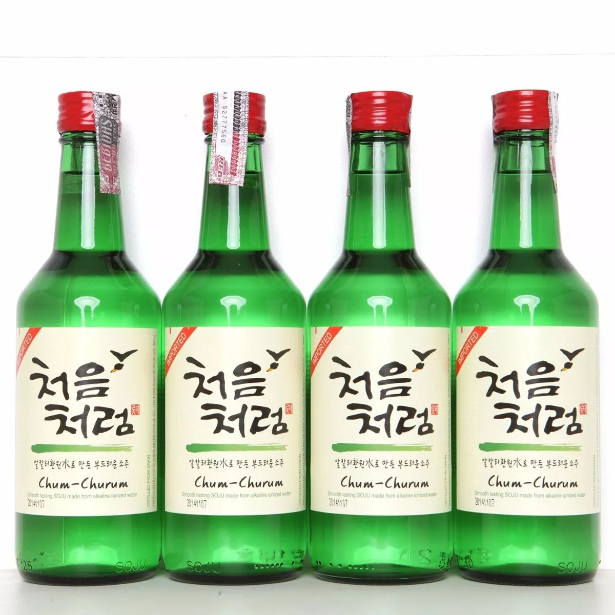 롯데 처음처럼 소주 19.9% 360ml LOTTE Chumchurum Rich