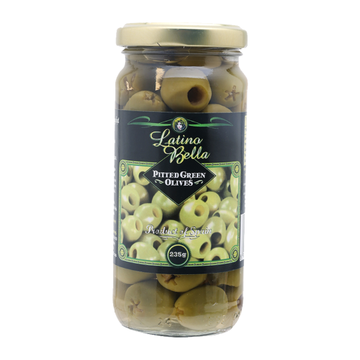 스페인 라티노 벨라 그린 올리브 235g LATINO BELLA Olive xanh khong hat