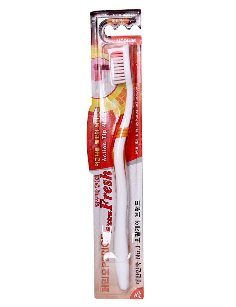 LG생활건강 페리오 엑스트라 후레쉬 메디움 칫솔 LGVINA Ban chai rang Perioe Extra Fresh Medium