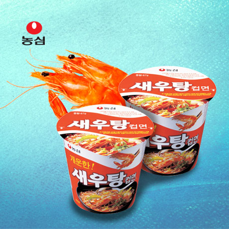 농심 새우탕 컵 67g NONGSHIM My tom an lien coc