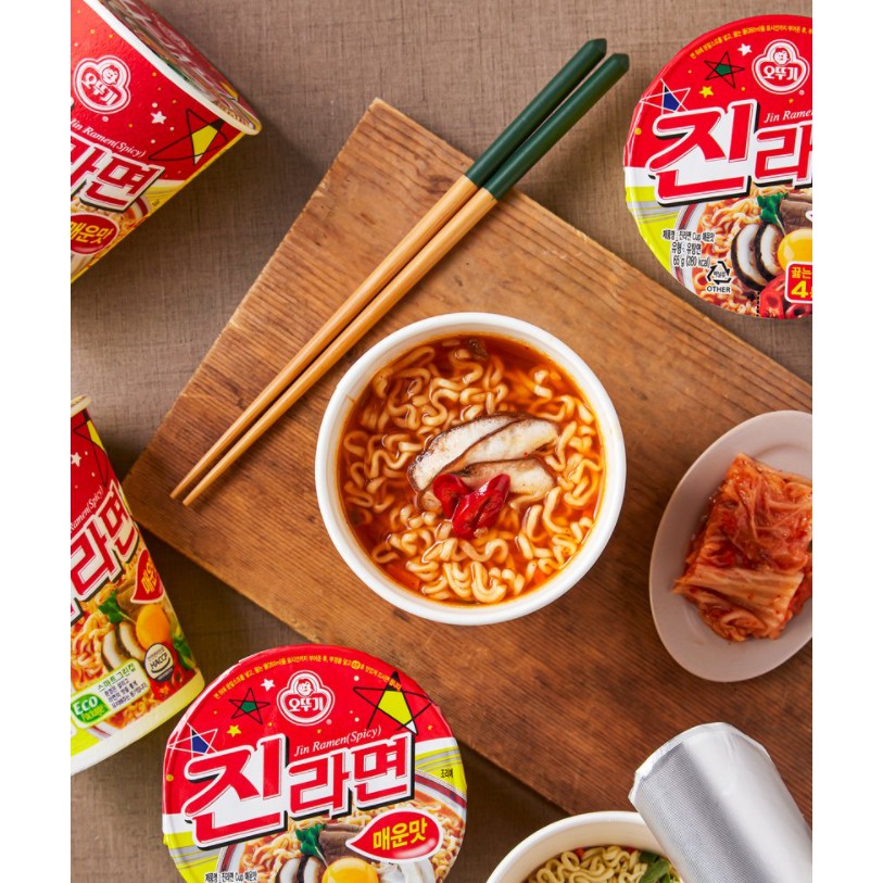 오뚜기 진라면 매운맛 65g (베트남) OTTOGI My Jin cay (VN)