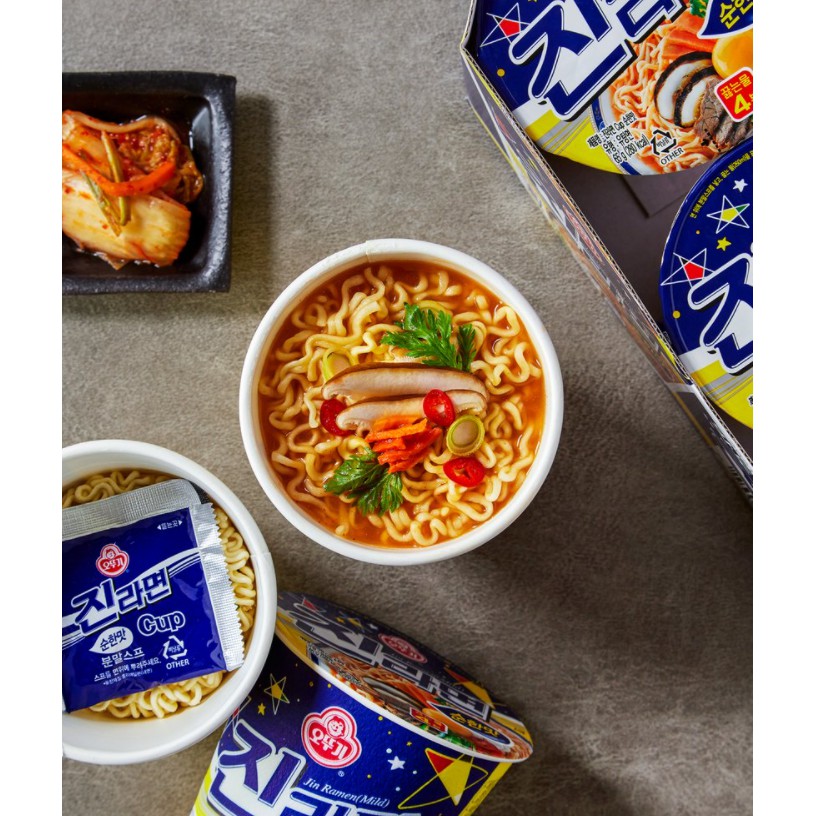 오뚜기 진라면 순한맛 65g (베트남) OTTOGI My Jin khong cay (VN)