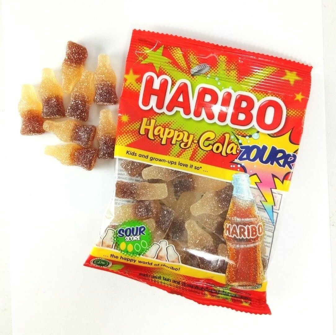 독일 하리보 해피 콜라 주르(터키) 80g HARIBO Happy Cola Zourr